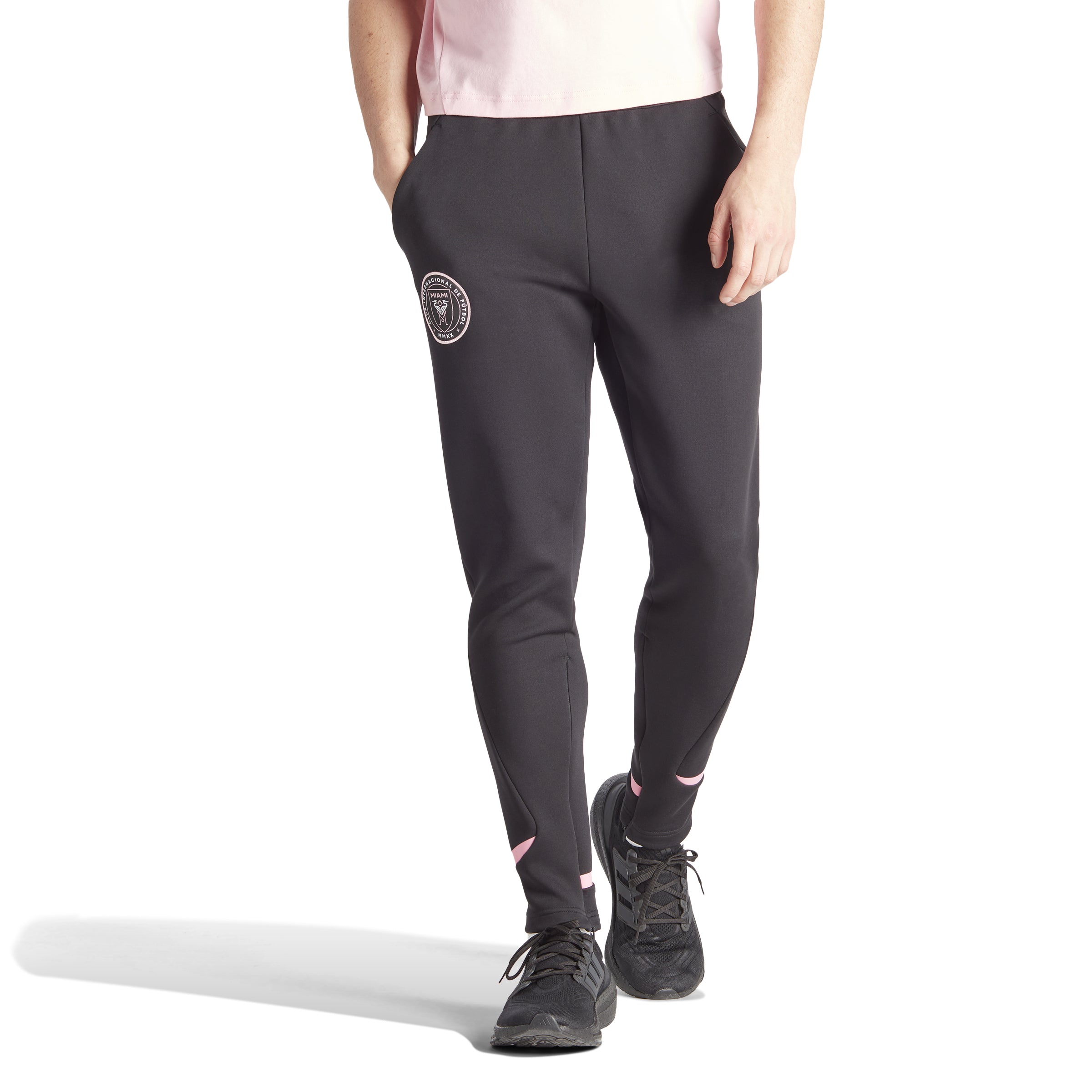 Inter Miami CF adidas Travel Pants - Black