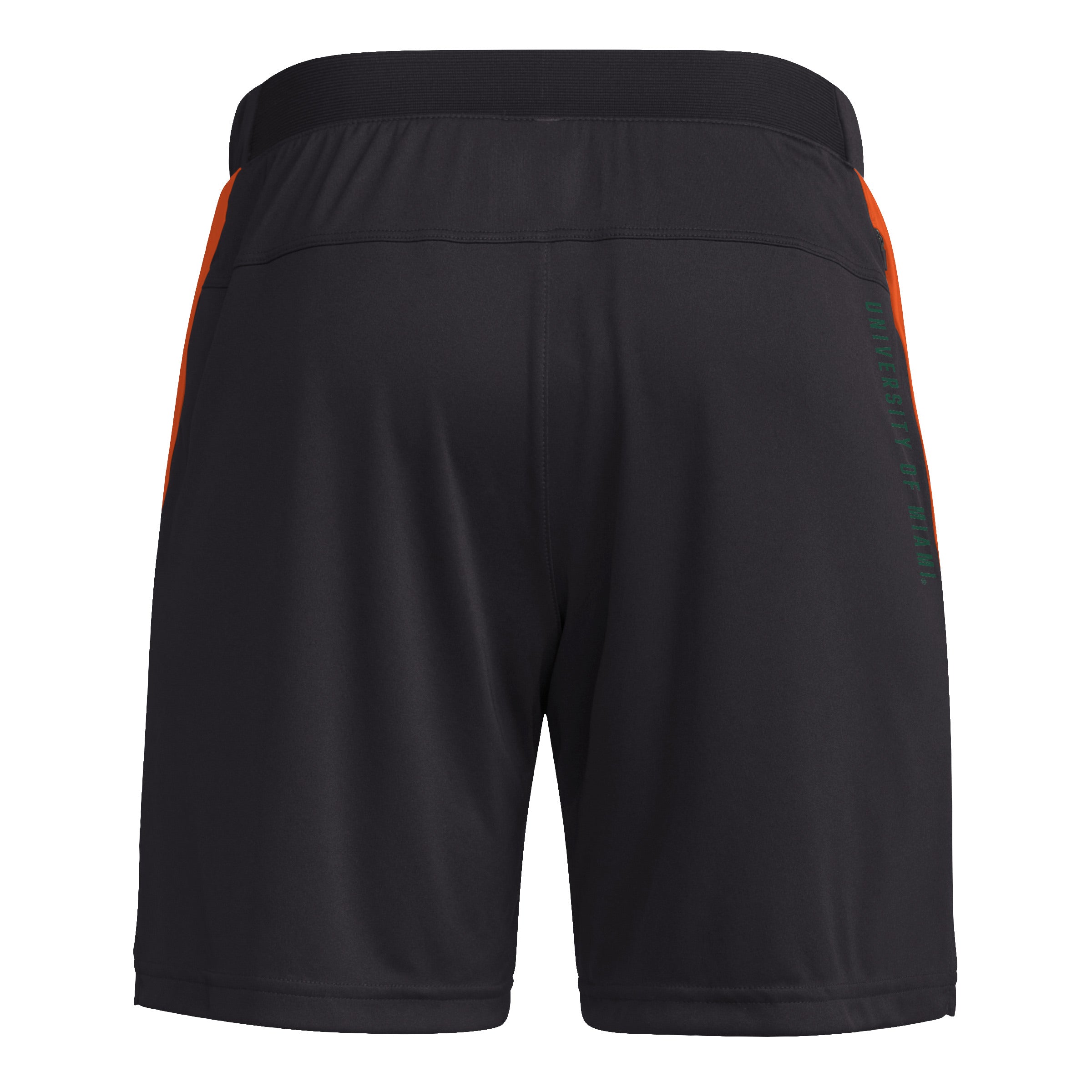 Miami Hurricanes adidas Aeroready Training Shorts 9" Inseam - Black