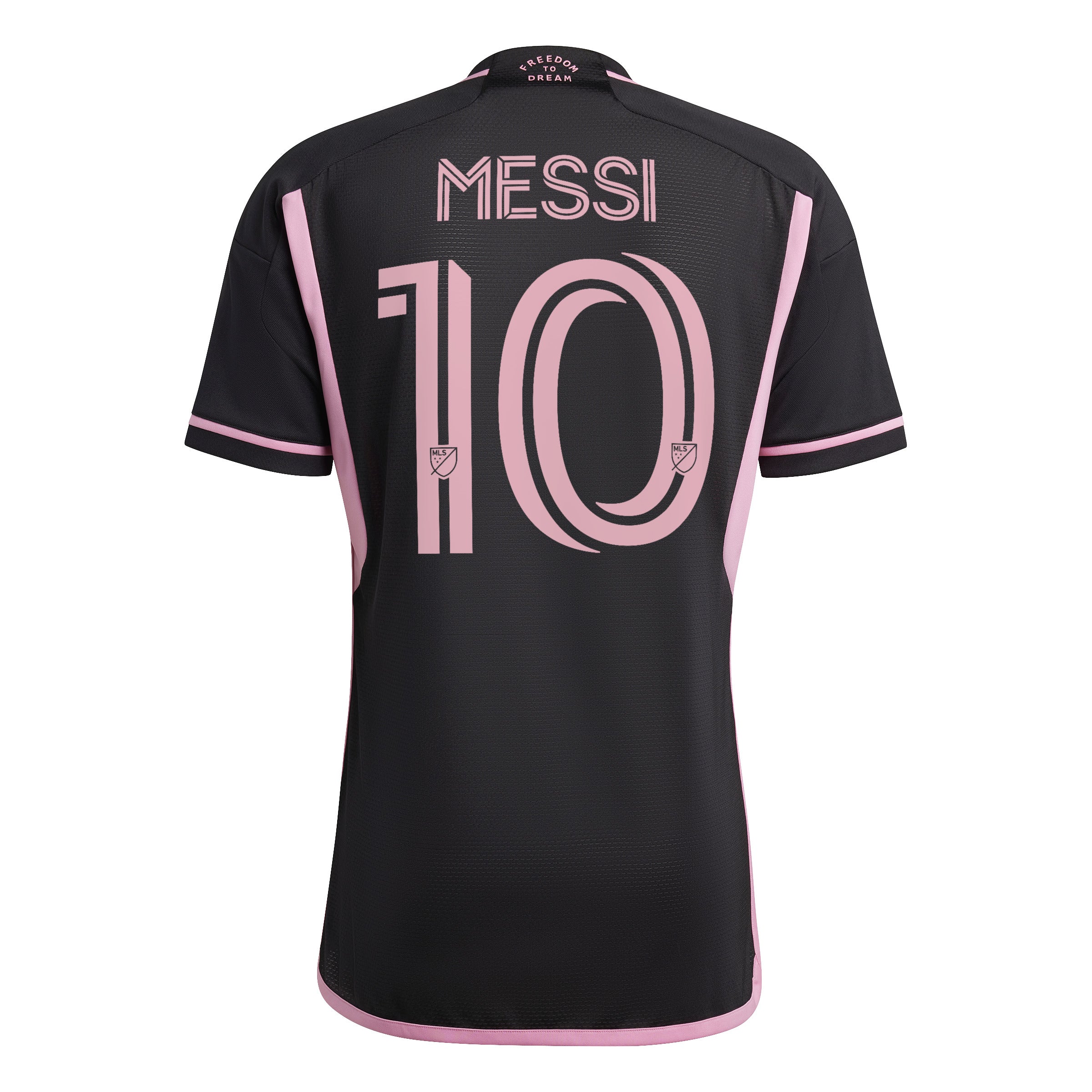 Inter Miami CF adidas MESSI #10 23/24 Away Authentic Jersey - Black
