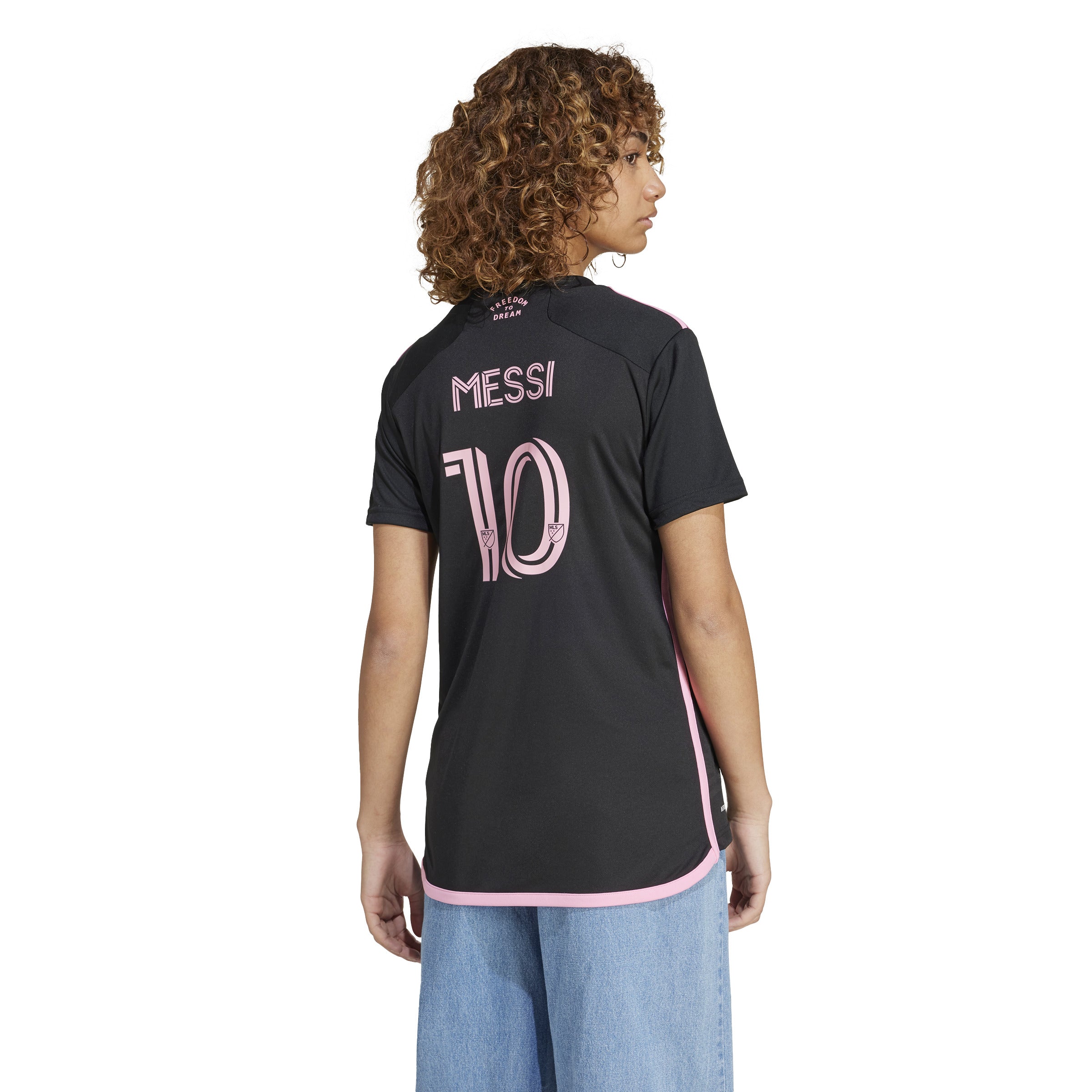 Inter Miami CF Lionel Messi adidas Women's 2024 La Noche Replica Player Jersey - Black