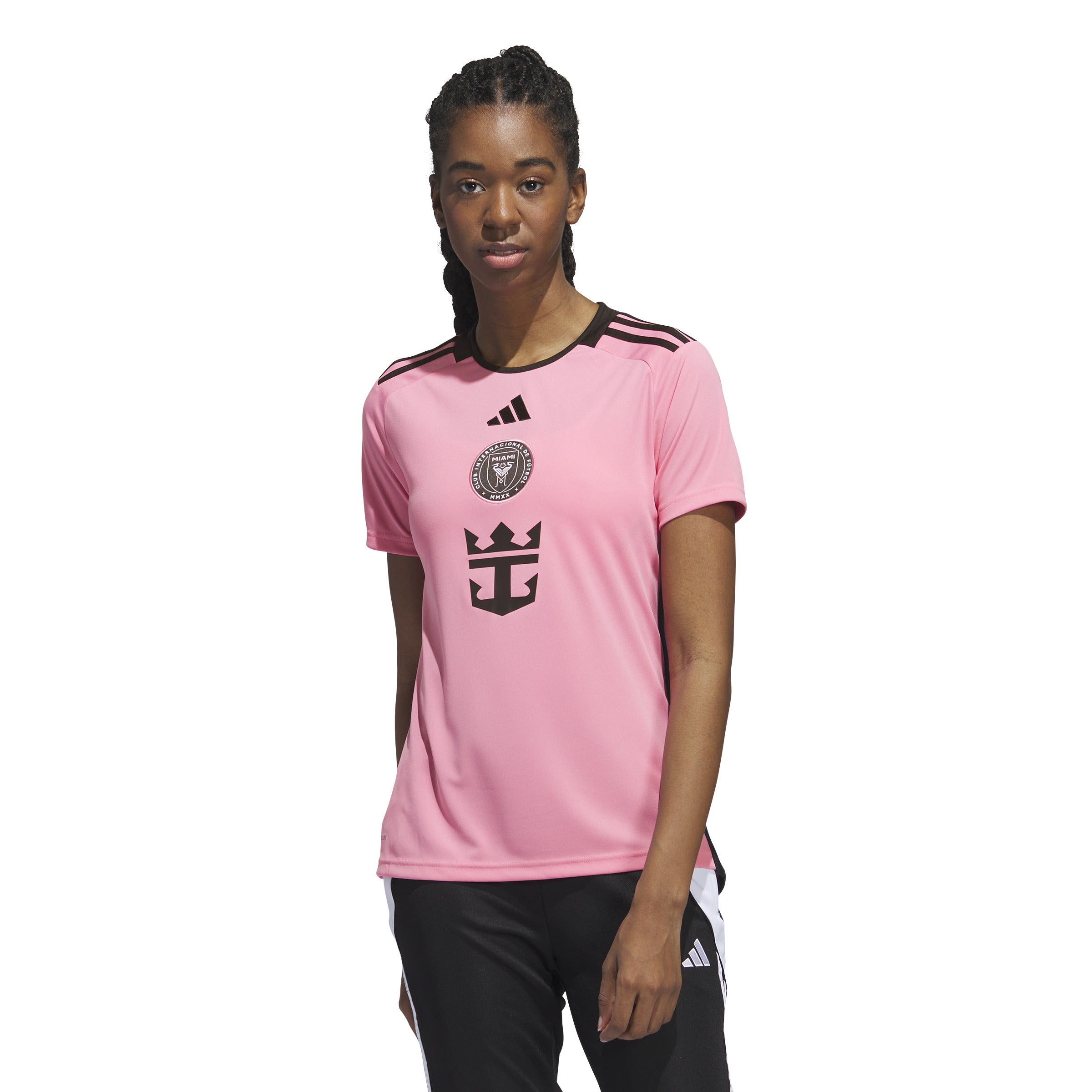Inter Miami CF Lionel Messi adidas Women's 2024 2getherness Replica Player Jersey - Pink