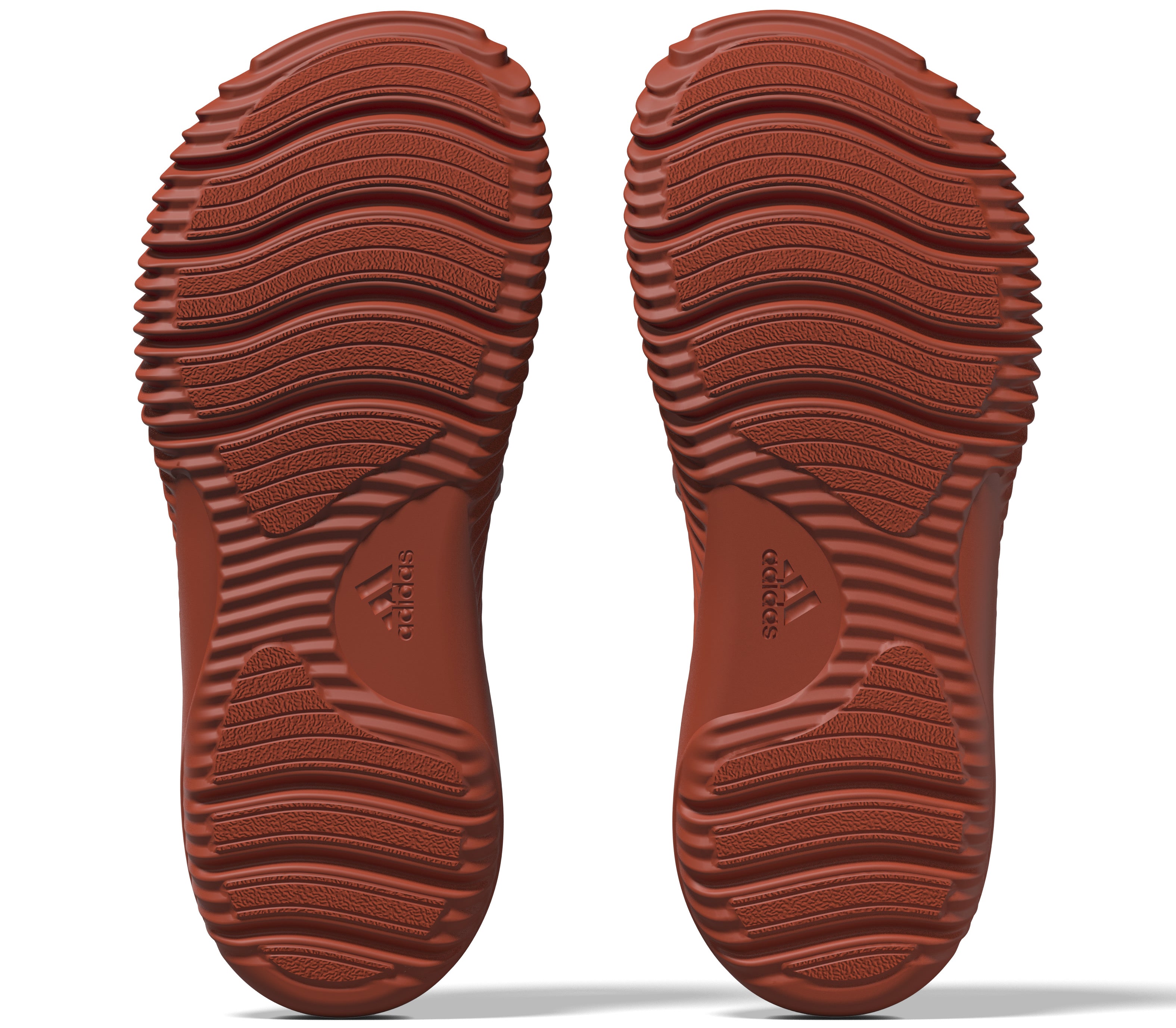 Miami Hurricanes adidas Unisex Alphabounce 2.0 Slide Sandals - Orange