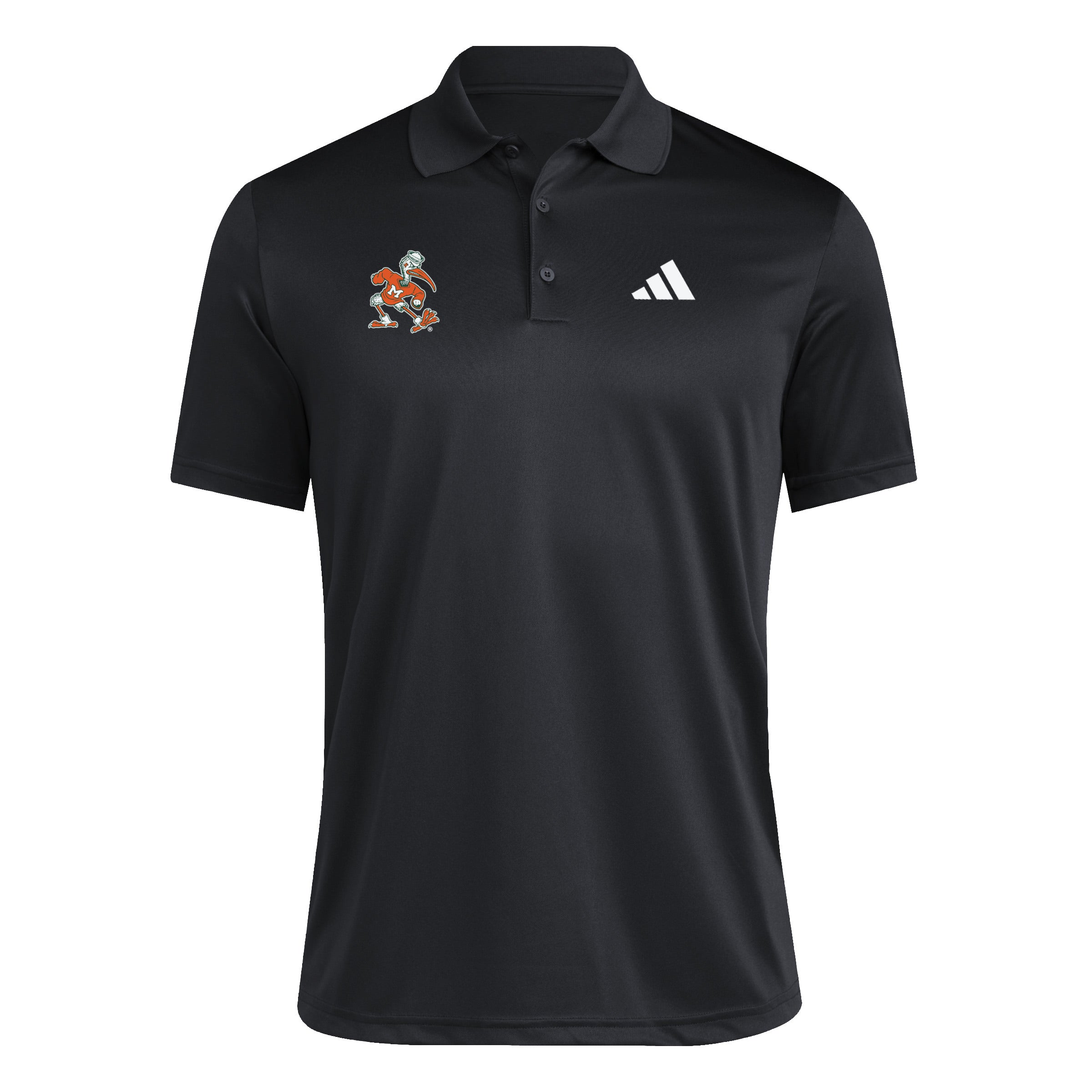 Hurricanes Football Miami Hurricanes Adidas Polo Men's Adidas #1