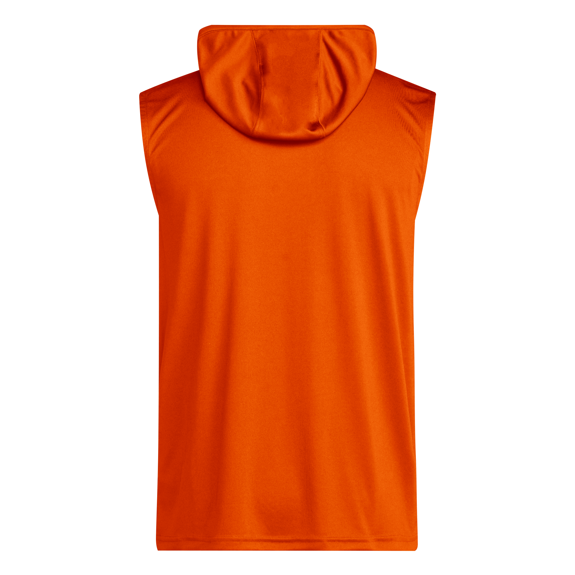 Miami Hurricanes adidas D4T Sleeveless Training Hoodie - Orange