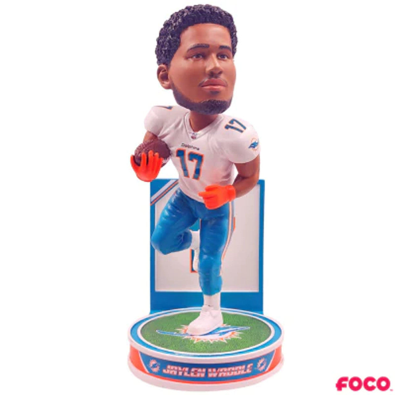 Jaylen Waddle Miami Dolphins Hero Series Bobblehead - White Jersey