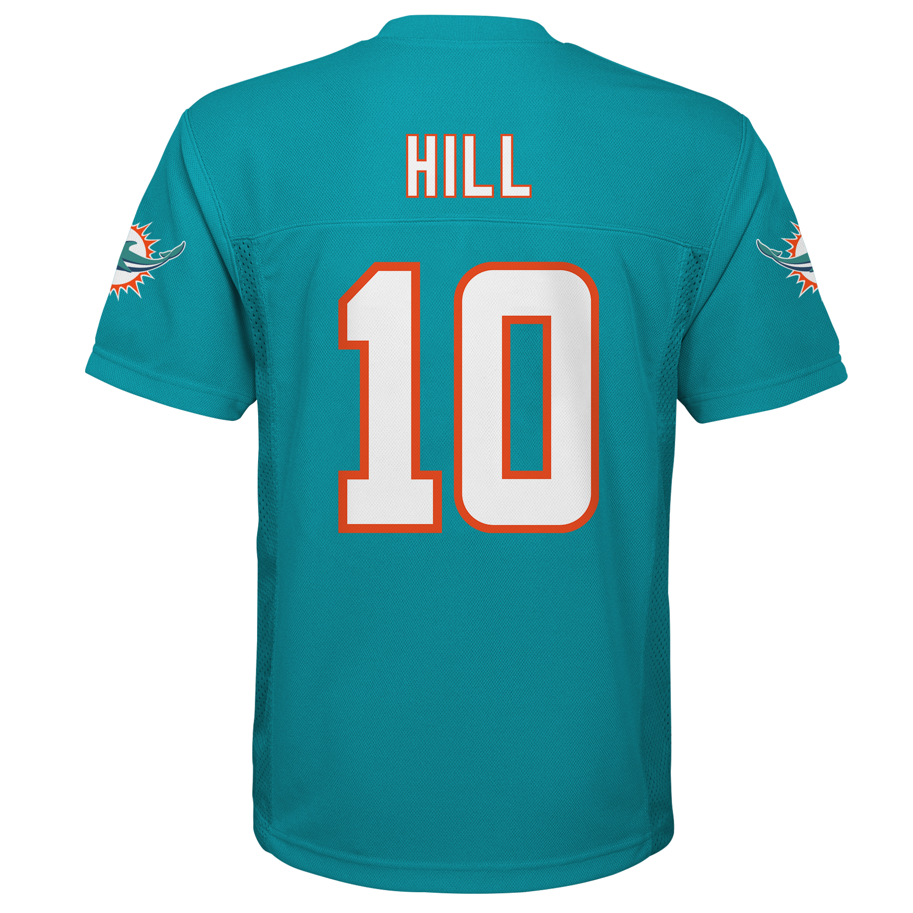 Miami Dolphins Tyreek Hill #10 Youth & Kids Jersey - Aqua