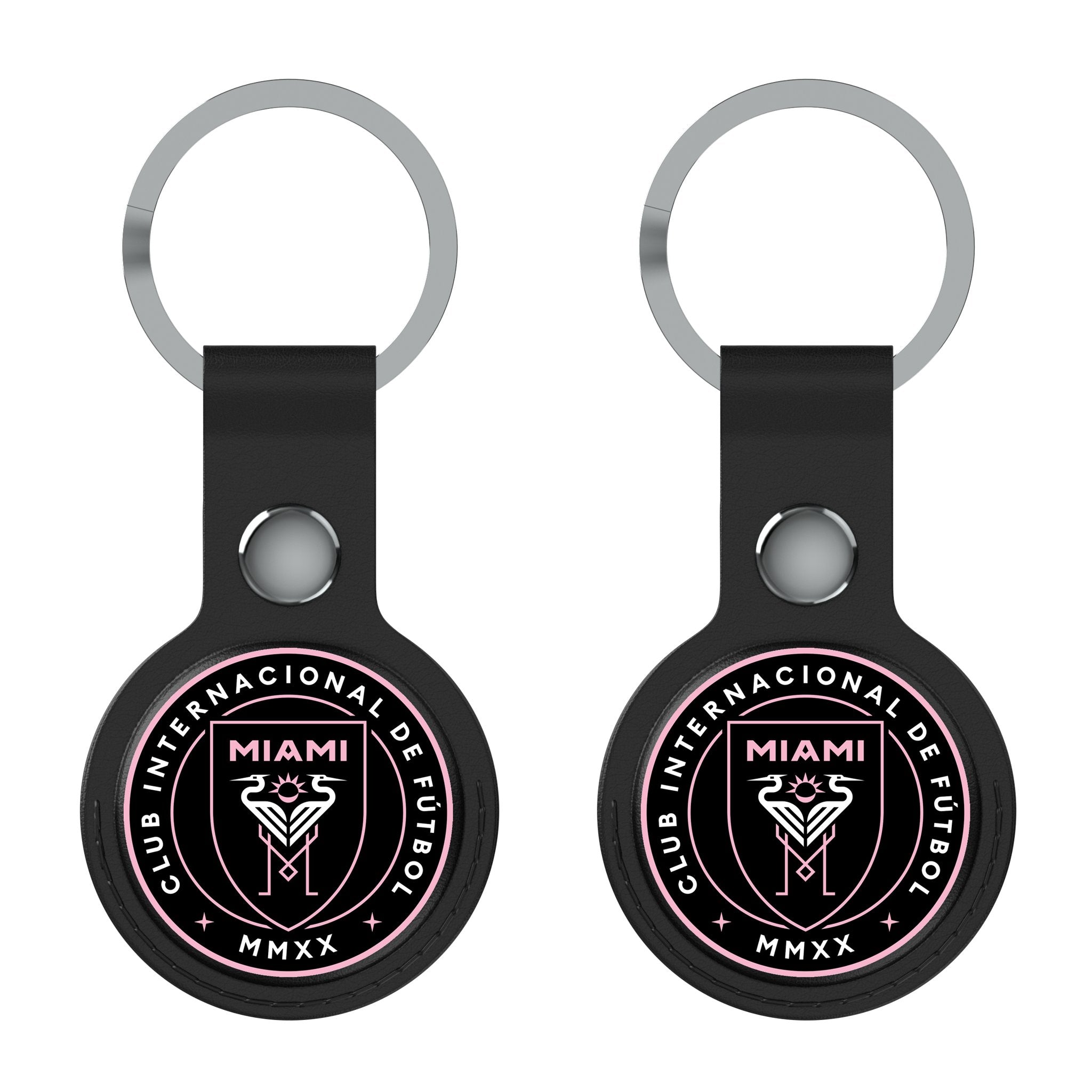 Inter Miami CF Insignia Black Airtag Holder 2-Pack