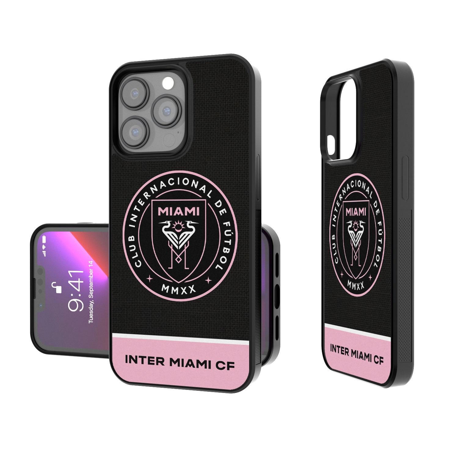 Inter Miami CF Solid Wordmark Bump Case