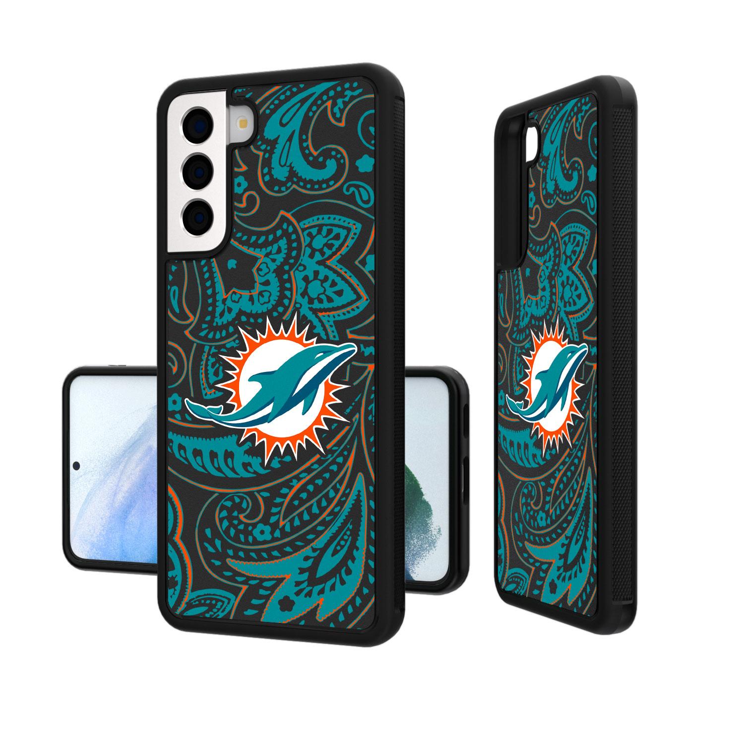Miami Dolphins Paisley Bump Case