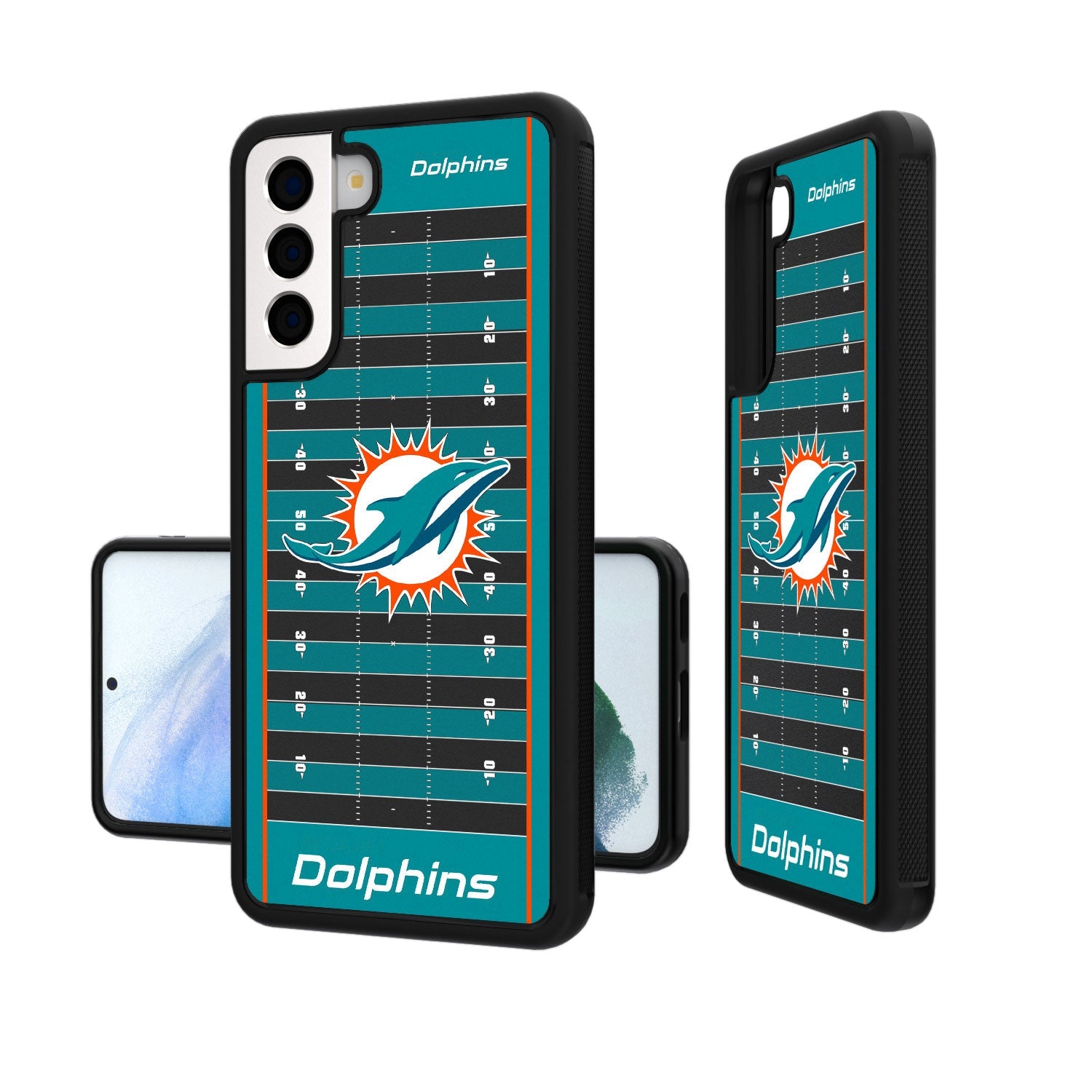 Miami Dolphins Football Field Bump Case