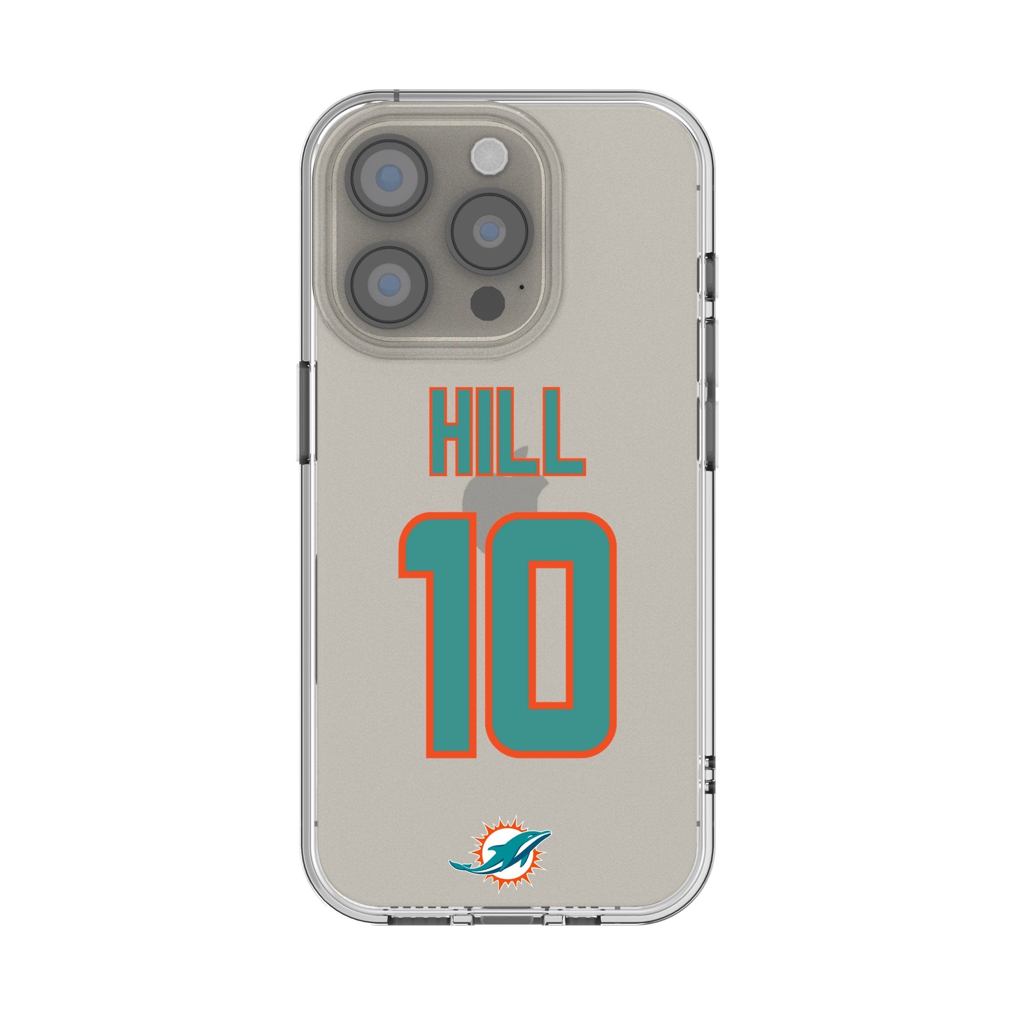 Tyreek Hill Miami Dolphins 10 Ready Clear Phone Case