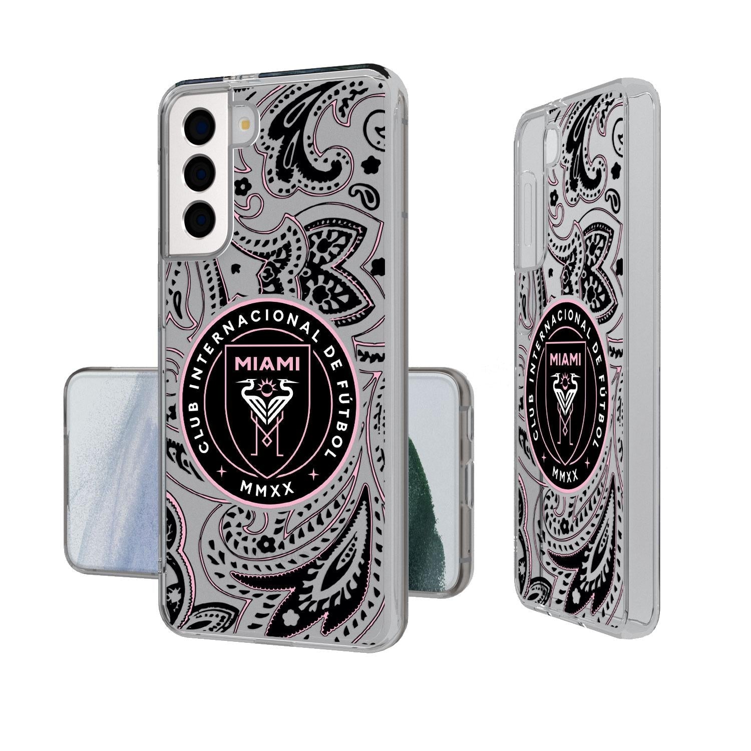 Inter Miami CF Paisley Clear Case