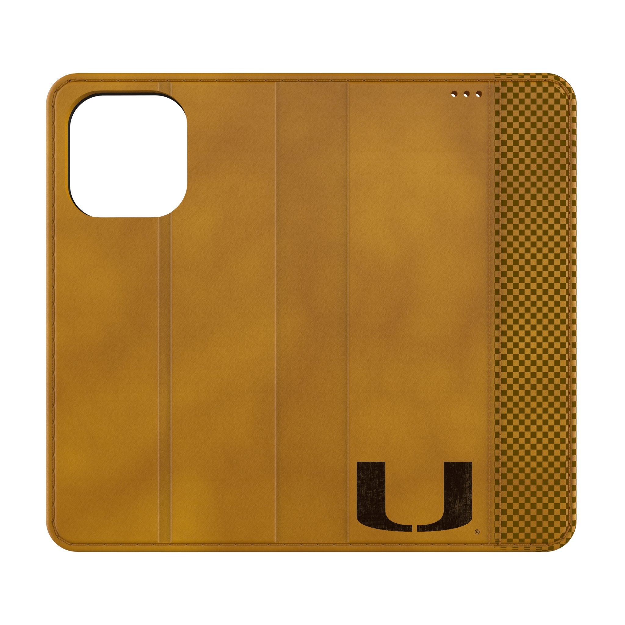 Miami Hurricanes Burn Folio Phone Case