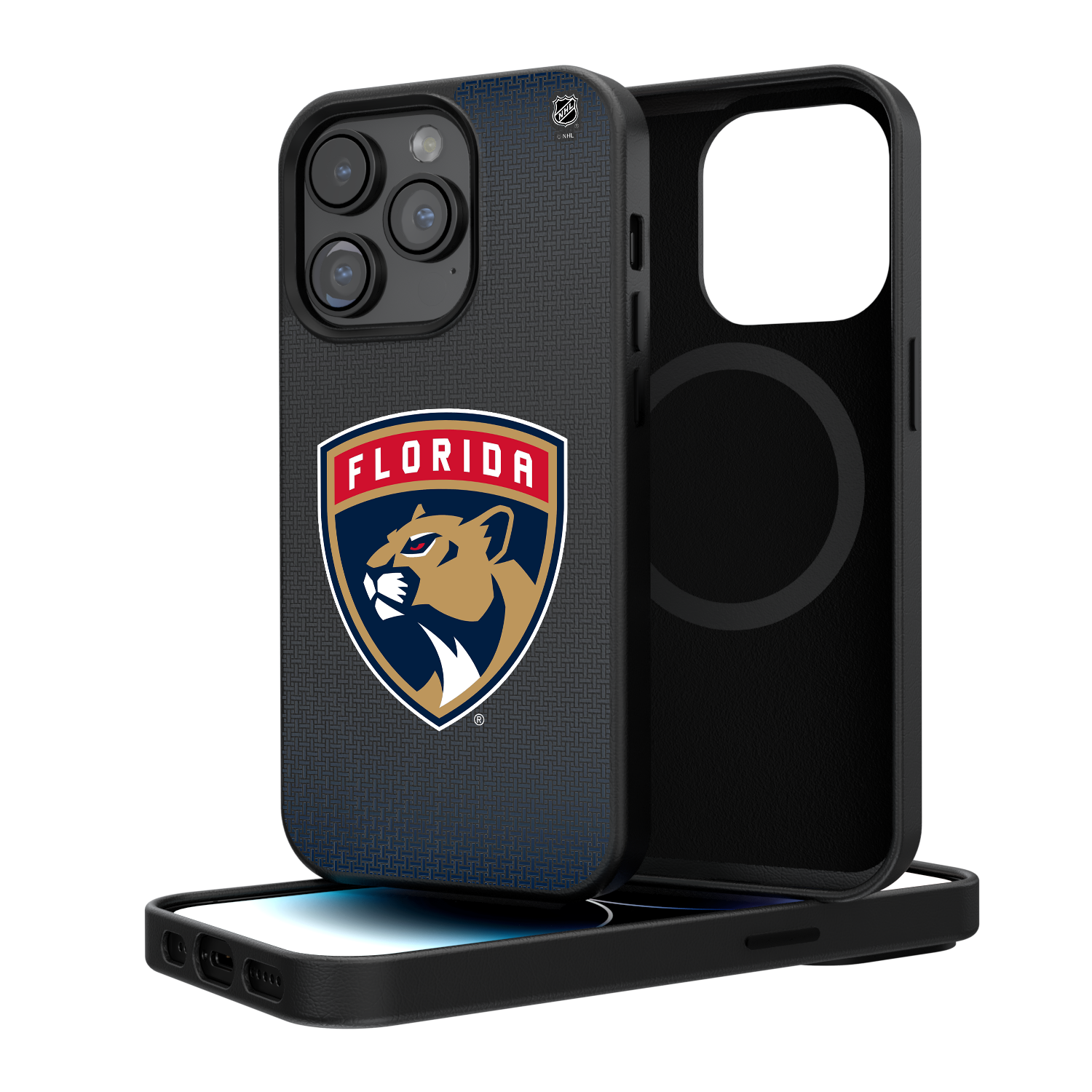 Florida Panthers Linen Magnetic Phone Case