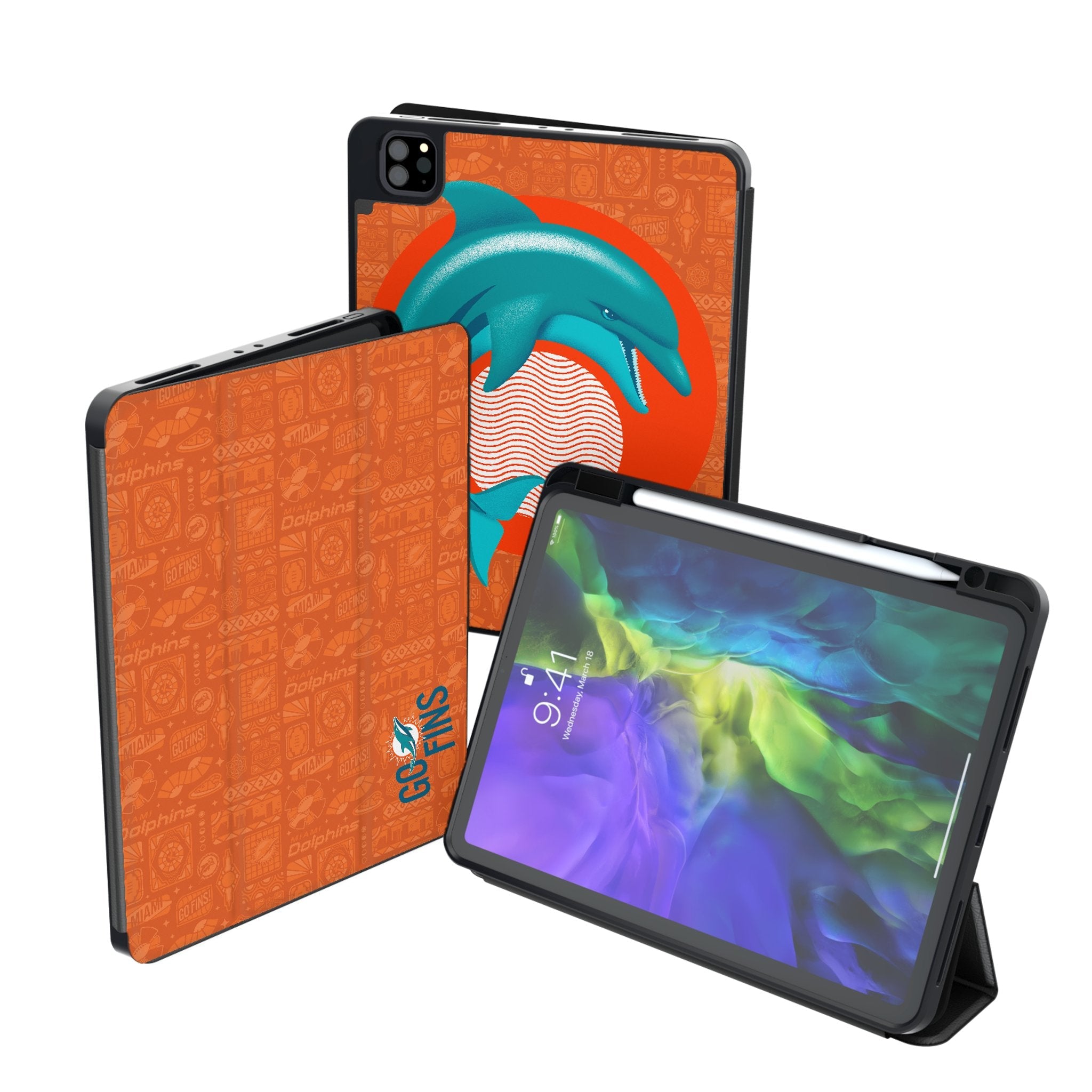 Miami Dolphins 2024 Illustrated Limited Edition Tablet Case