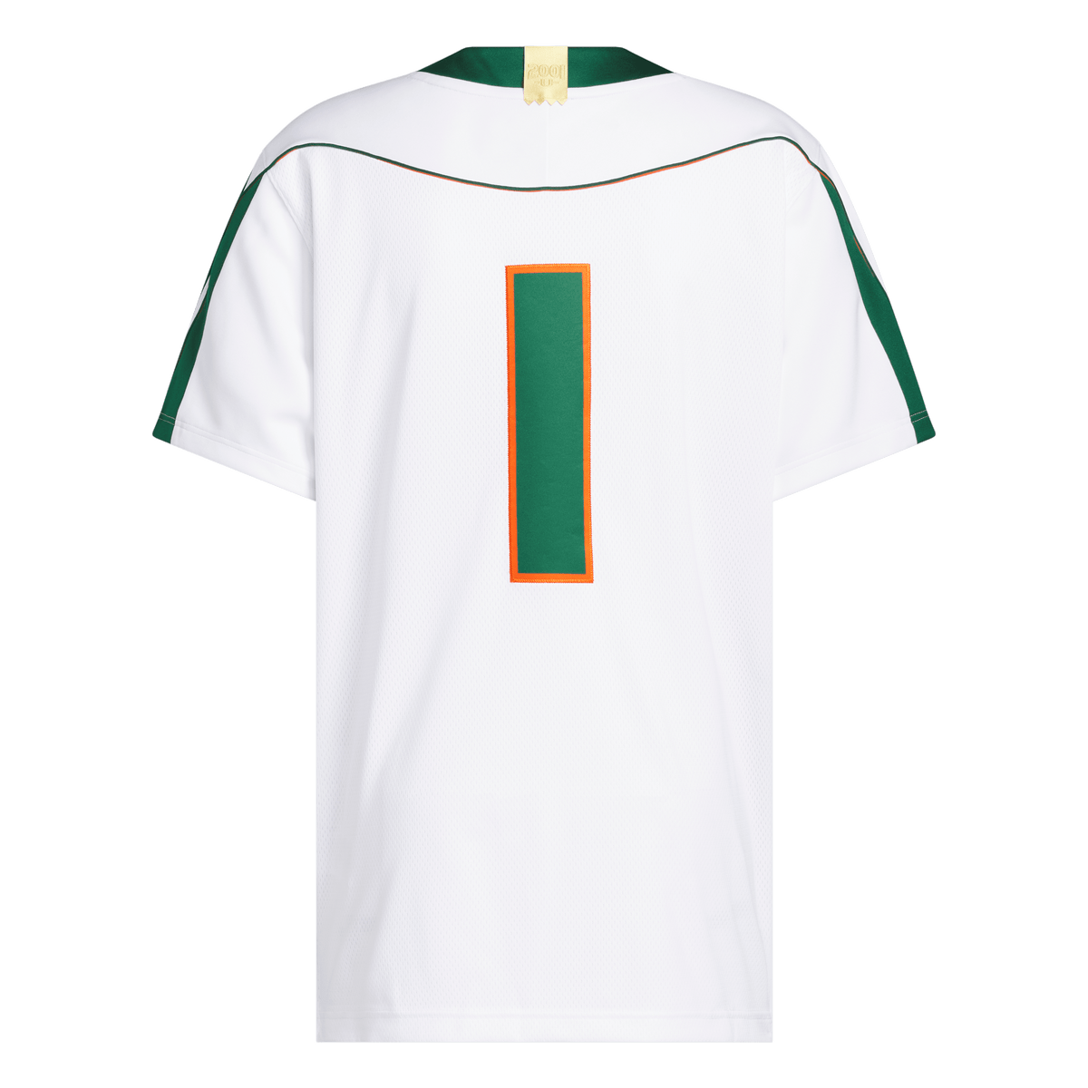 Miami Hurricanes adidas 2001 25th Anniversary Premium Jersey - White