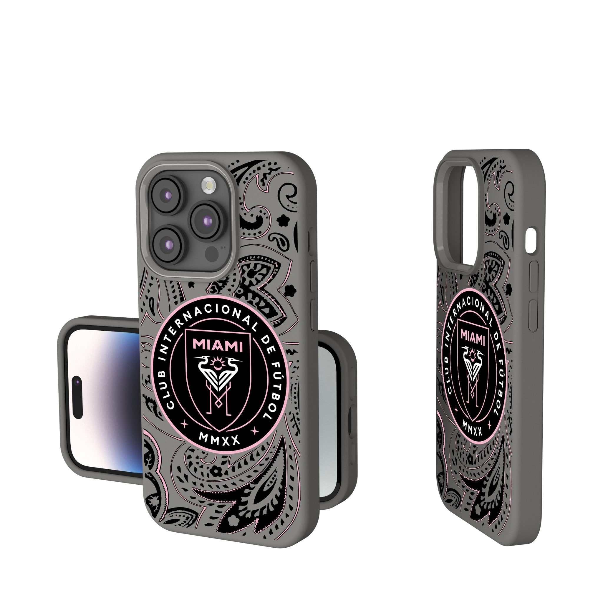 Inter Miami CF Paisley Soft Touch Phone Case