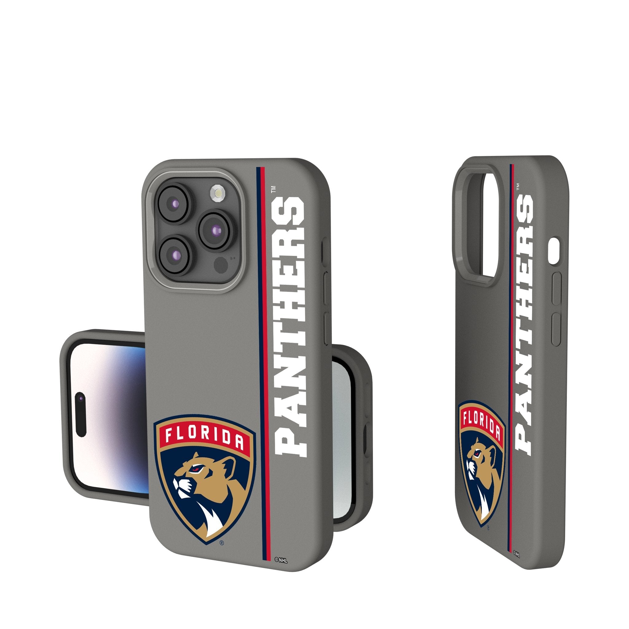 Florida Panthers Sidebar Soft Touch Phone Case