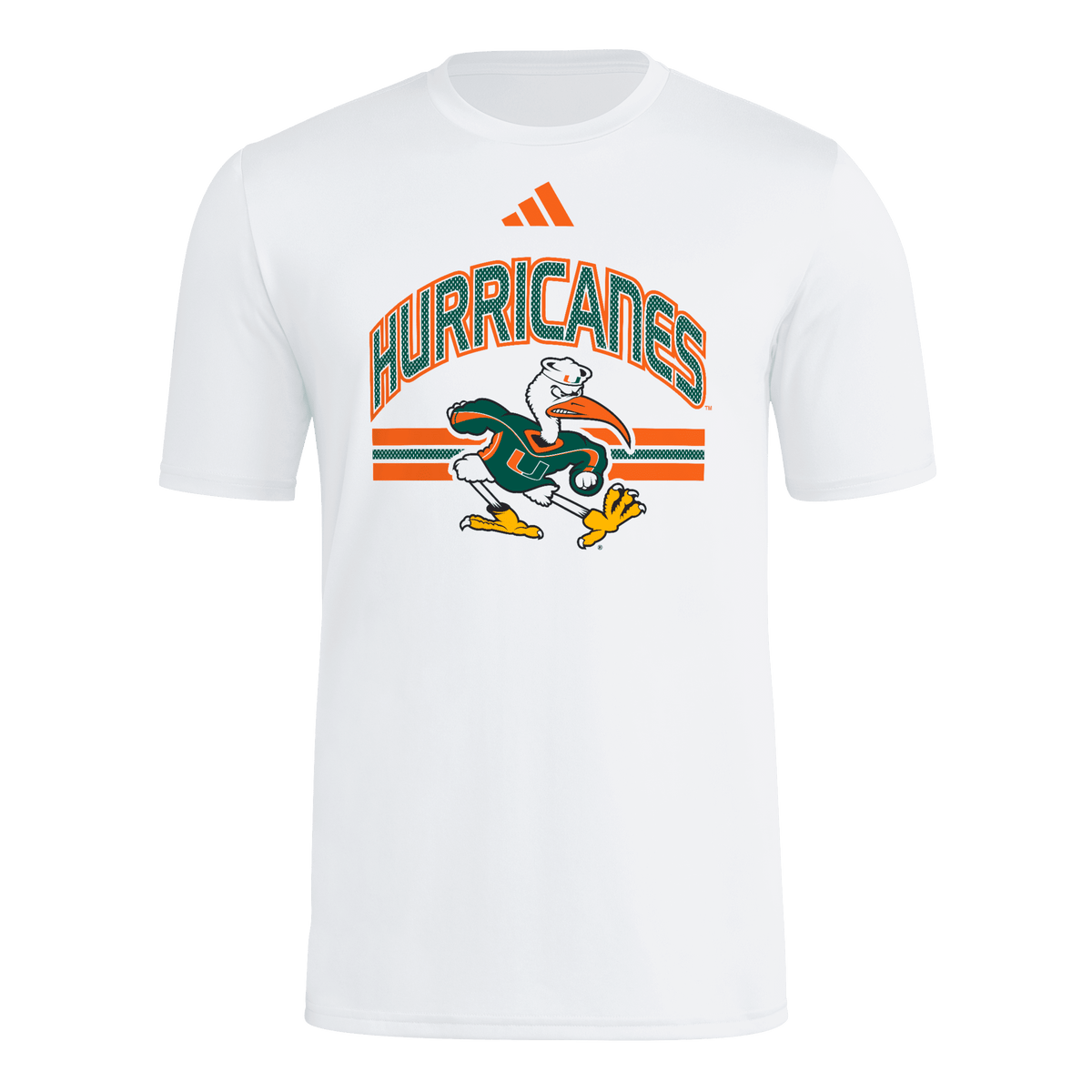 Miami Hurricanes adidas 2026 '01 Anniversary Pregame T-Shirt - White