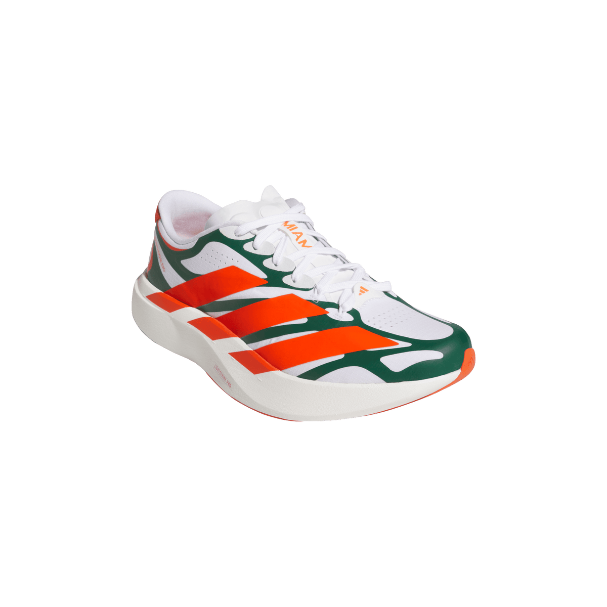 Miami Hurricanes adidas 2026 Adizero EVO SL EXO Shoes