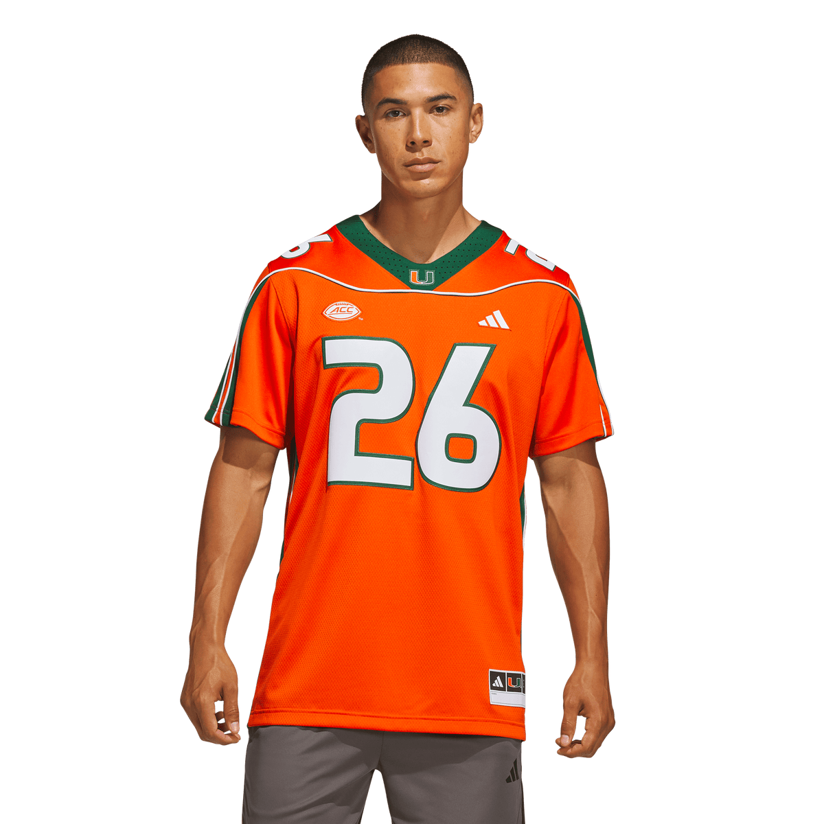 Miami Hurricanes adidas Sean Taylor 2001 25th Anniversary Premium Jersey - Orange
