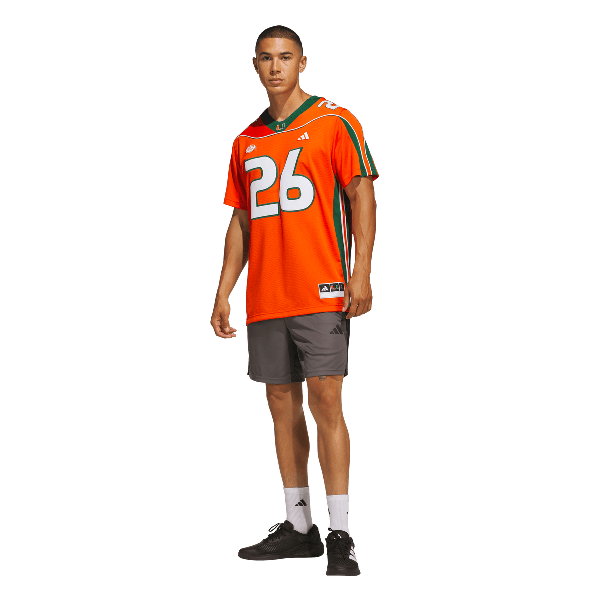 Miami Hurricanes adidas Sean Taylor 2001 25th Anniversary Premium Jersey - Orange