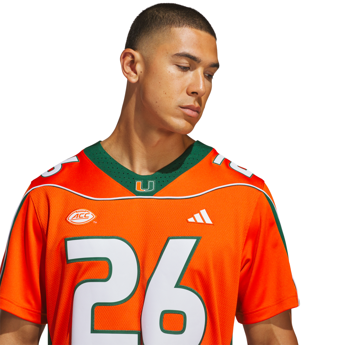 Miami Hurricanes adidas Sean Taylor 2001 25th Anniversary Premium Jersey - Orange