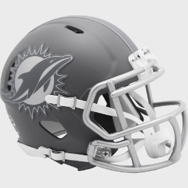 Riddell Miami Dolphins Slate Speed Mini Football Helmet