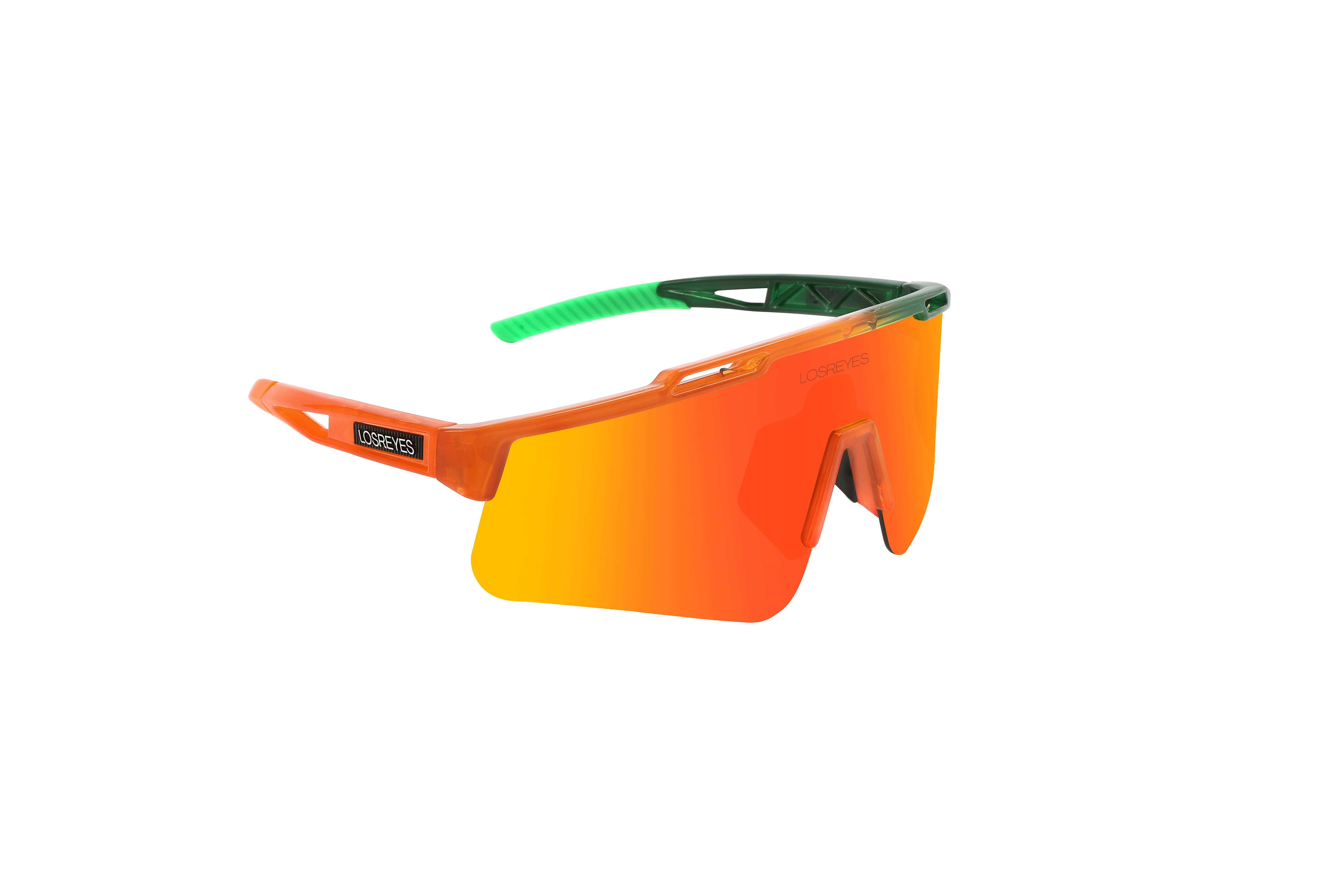 Los Reyes Miami Prime "Green/Orange" Sunglasses