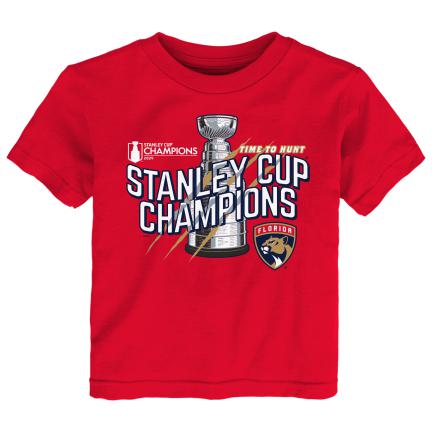 Florida Panthers NHL Toddler Stanley Cup Champs DNA T-Shirt - Red