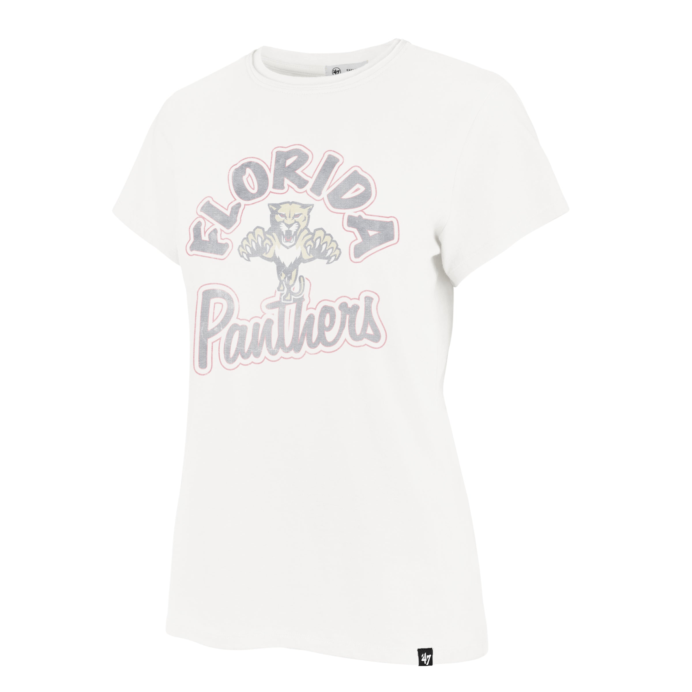 Florida Panthers Women's 47 Brand Sandstone Daydream Frankie T-Shirt - Sand