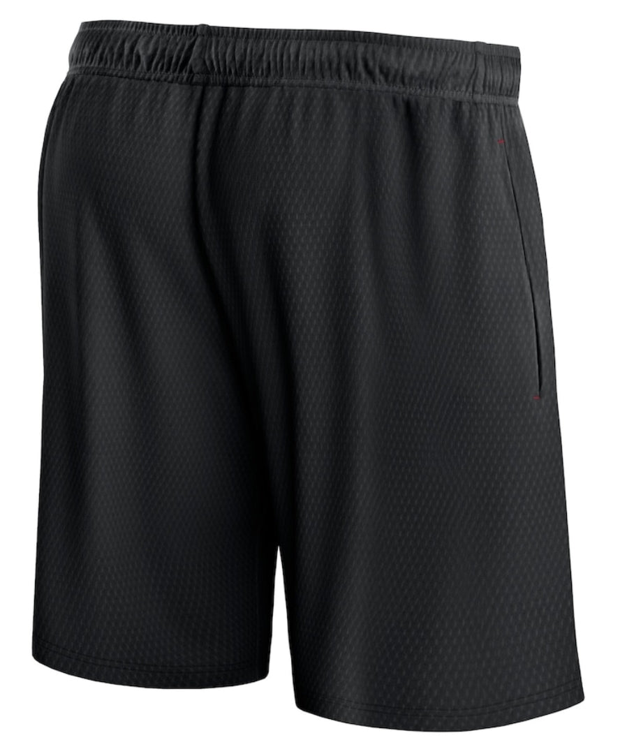 Miami Heat Fanatics Post Up Mesh Shorts - Black