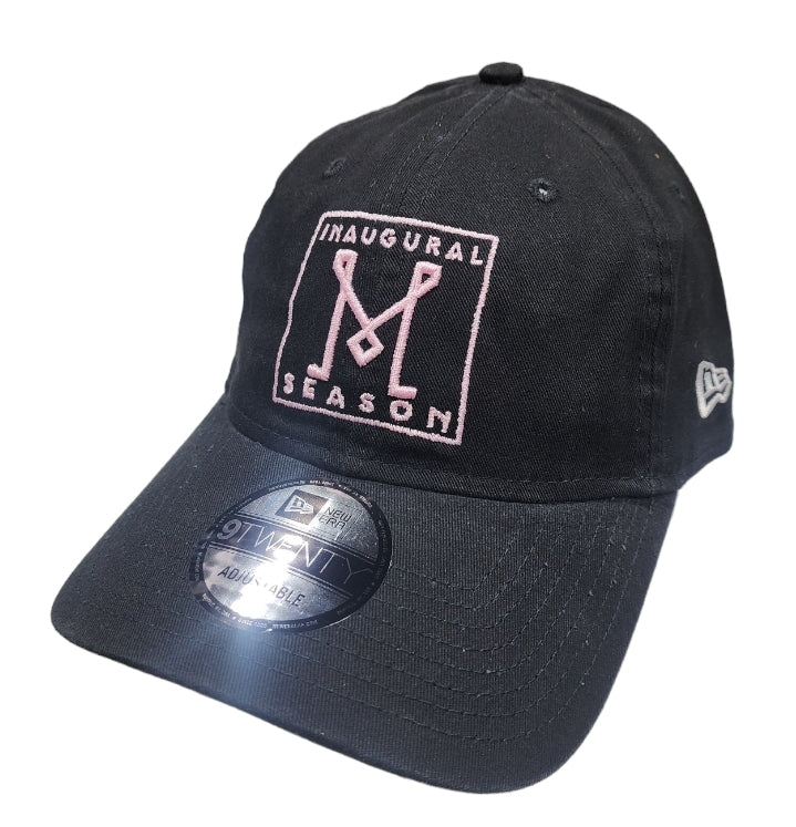 Inter Miami CF MLS New Era 9Twenty Inaugural Season Logo Adjustable Hat