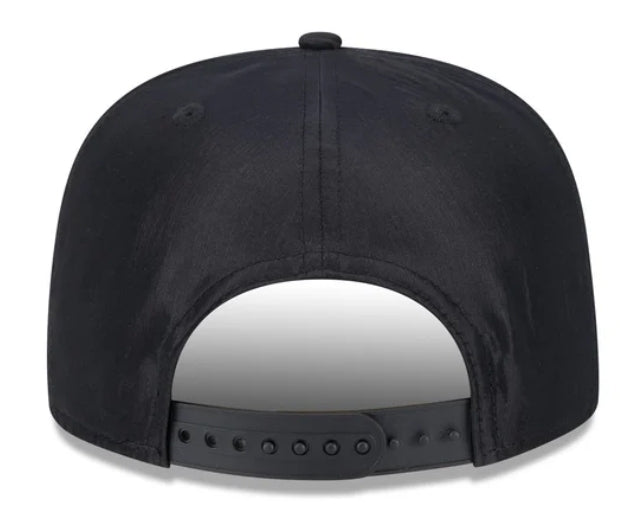 Miami Heat New Era 2024 Primary Logo Shiny 'The Golfer' Rope Hat - Black