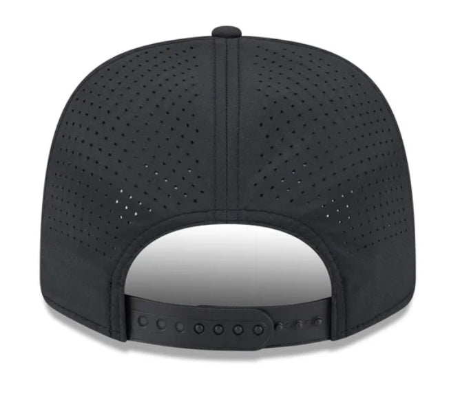 Miami Heat New Era 9Seventy Perforated Stretch-Snap Hat - Black