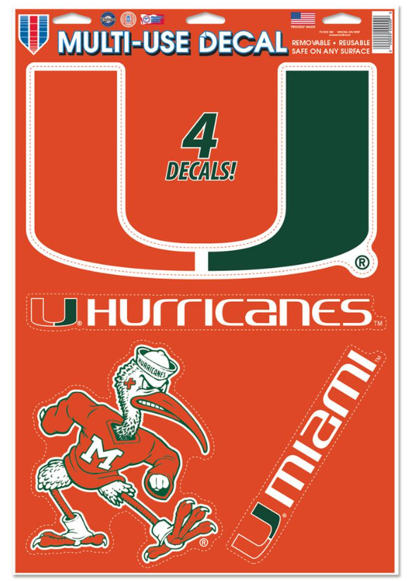 Hurricanes Multi Use Decal Large - Vintage Sebastian