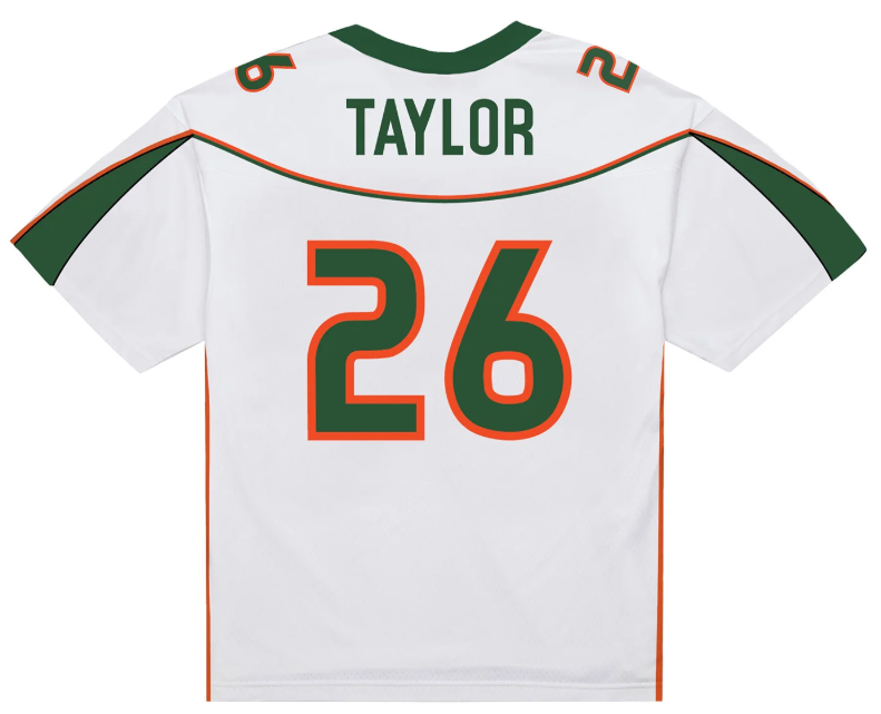 Mitchell & Ness Miami Hurricanes Sean Taylor #26 2001 Jersey - White