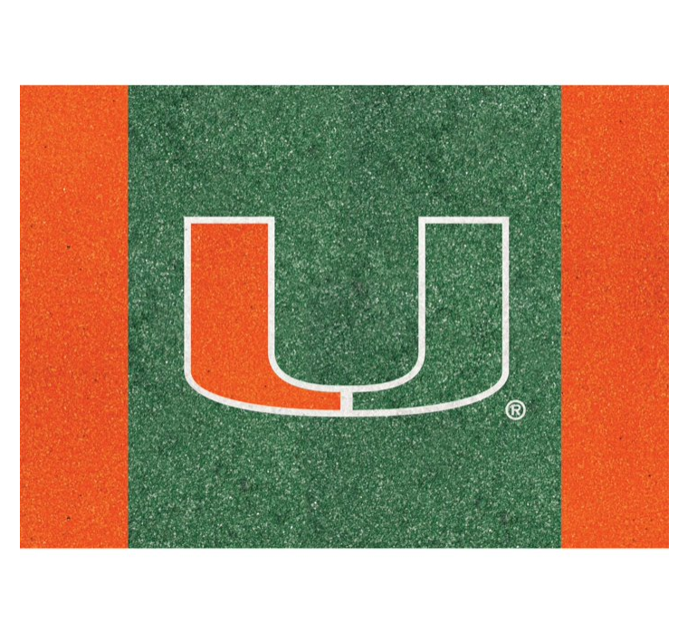 Miami Hurricanes Team Pride Sand Art Craft Kit