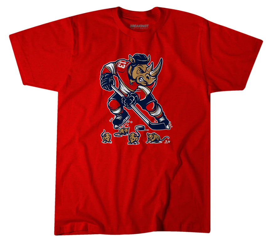 Sam Reinhart Rhino T-Shirt - Red