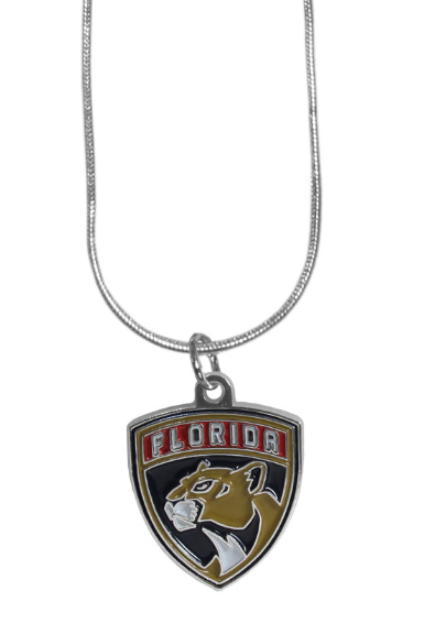 Florida Panthers Snake Chain Necklace - SIlver