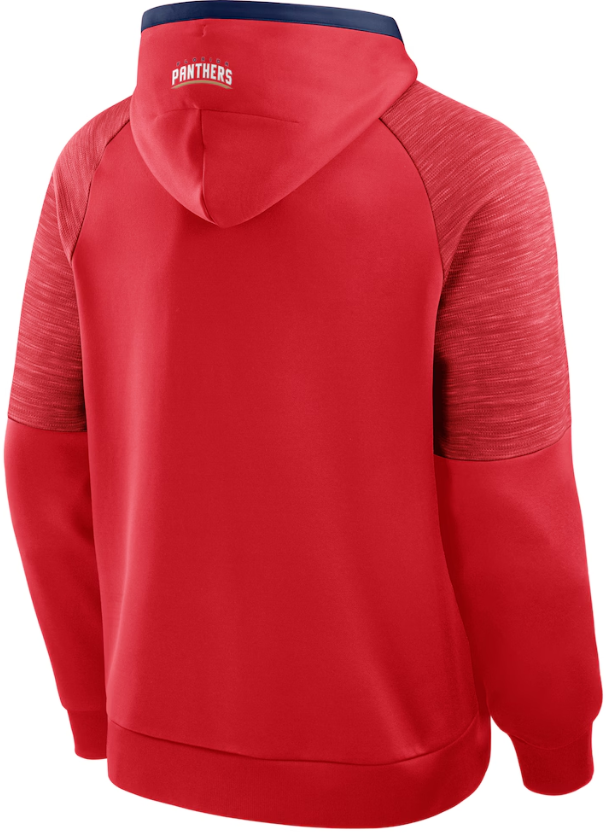 Florida Panthers Fanatics Goaltender Defender Pullover Hoodie - Red
