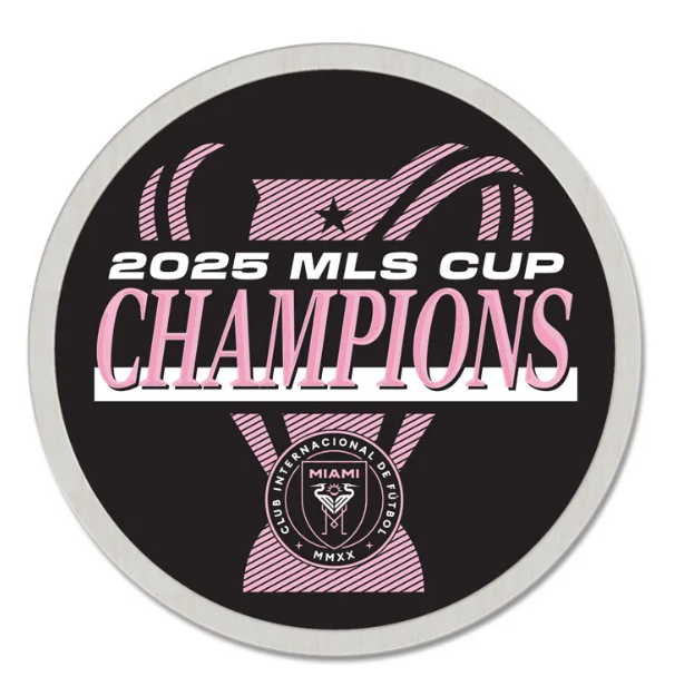 Inter Miami CF 2025 MLS Champs Collector Pin