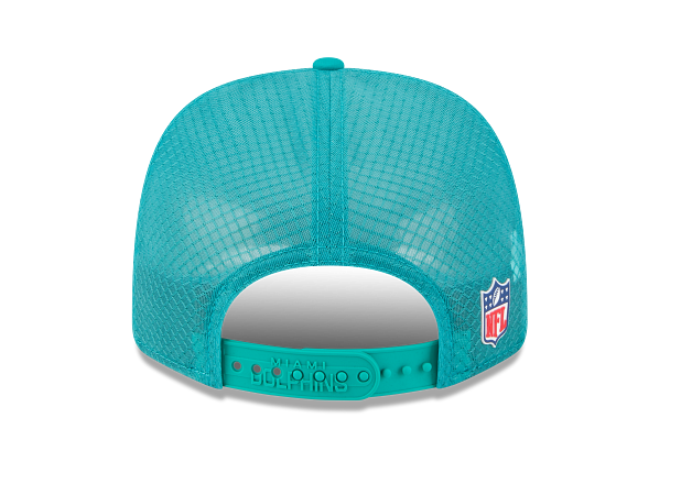 Miami Dolphins New Era 9Seventy Sideline Vintage Logo Snapback Hat - Aqua