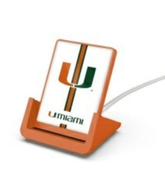Miami Hurricanes Wireless Charging Stand