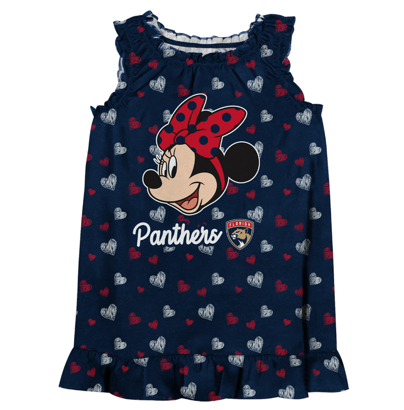 Florida Panthers Disney Minnie Mouse Dress & Panty Set - Navy Blue 12M Florida Panthers Disney Minnie Mouse Dress & Panty Set - Navy Blue 12M