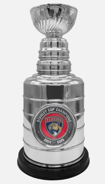 Florida Panthers 2024 2025 Stanley Cup Champions Stanley Cup Trophy - 8 Inch
