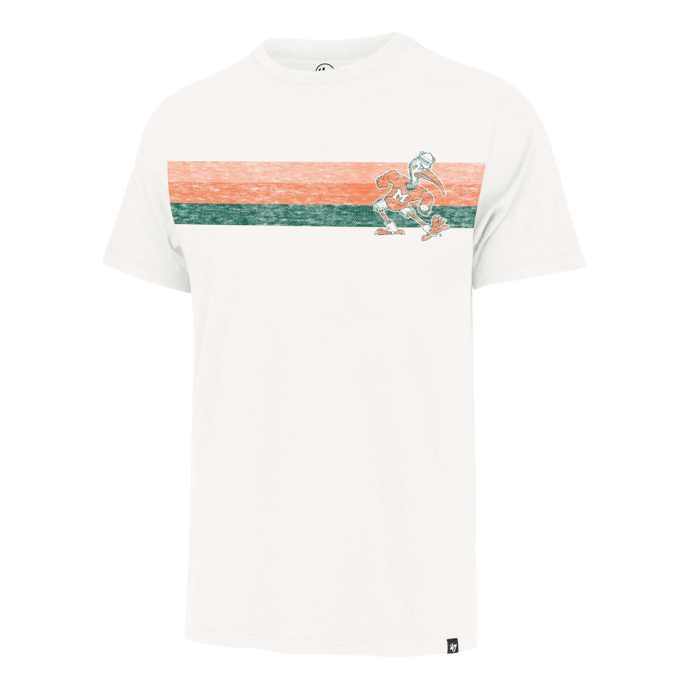 Miami Hurricanes 47 Brand Sebastian Kelso Bond Franklin T-Shirt - Sandstone