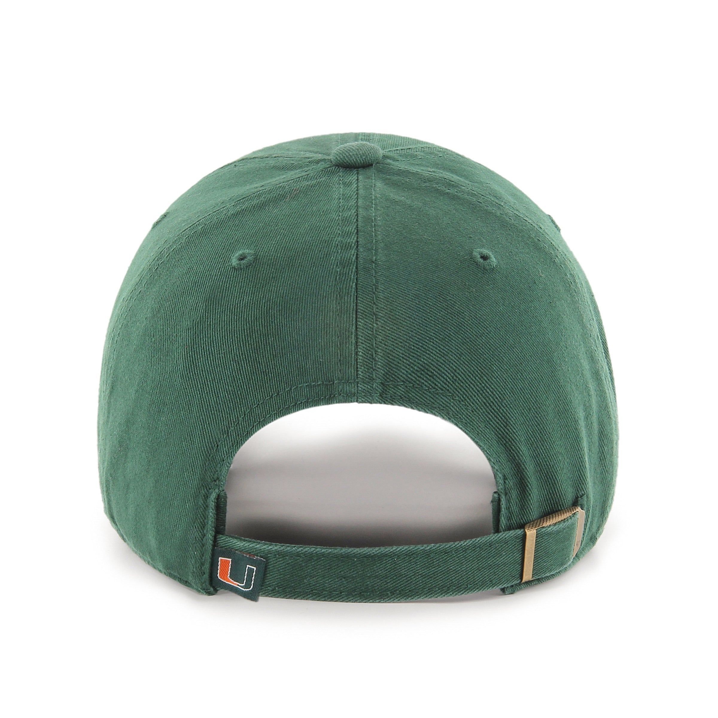 Miami Hurricanes U Clean Up Adjustable Hat - Green