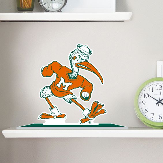 Miami Hurricanes Standee Sebastian - 8"