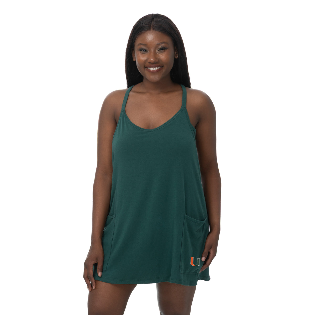 Miami Hurricanes ZooZatz Ace Dress - Green